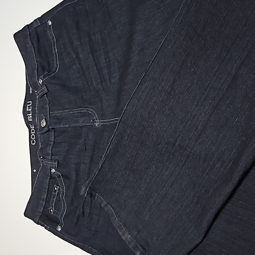 Code Bleu Size Missy 14/31 Reg. Annette Bootcut Denim Jeans #W-534 - Picture 6 of 11